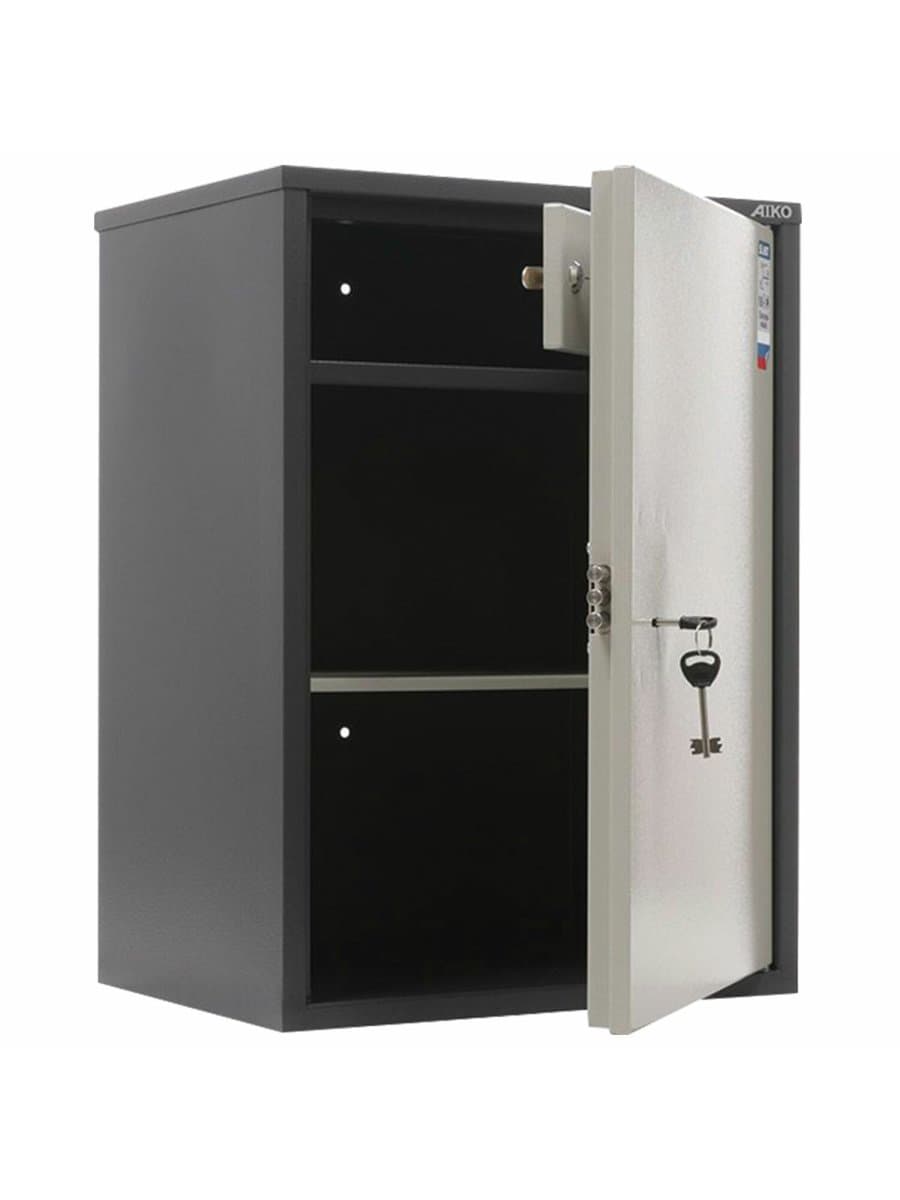 Шкаф металлический для документов AIKO "SL-65Т" ГРАФИТ, 630х460х340 мм, 17 кг, S10799060502