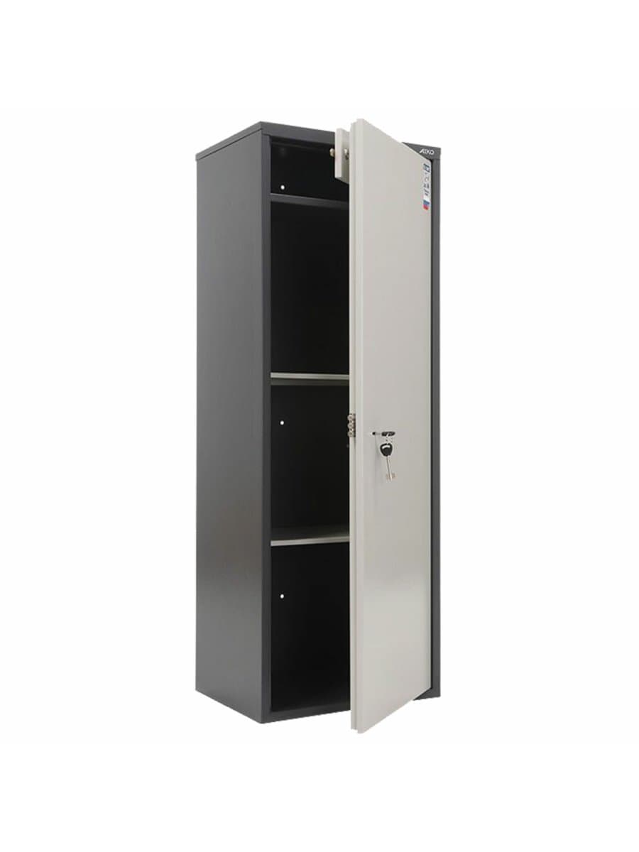 Шкаф металлический для документов AIKO "SL-125Т" ГРАФИТ, 1252х460х340 мм, 28 кг, S10799130502