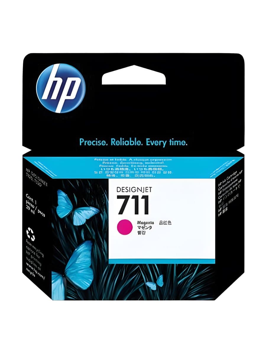 Картридж струйный для плоттера HP (CZ131A) DesignJet T120/T520, №711, пурпурный, оригинальный