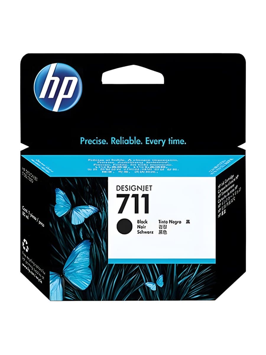 Картридж струйный для плоттера HP (CZ133A) DesignJet T120/T520, №711, черный, оригинальный, увеличенной емкости