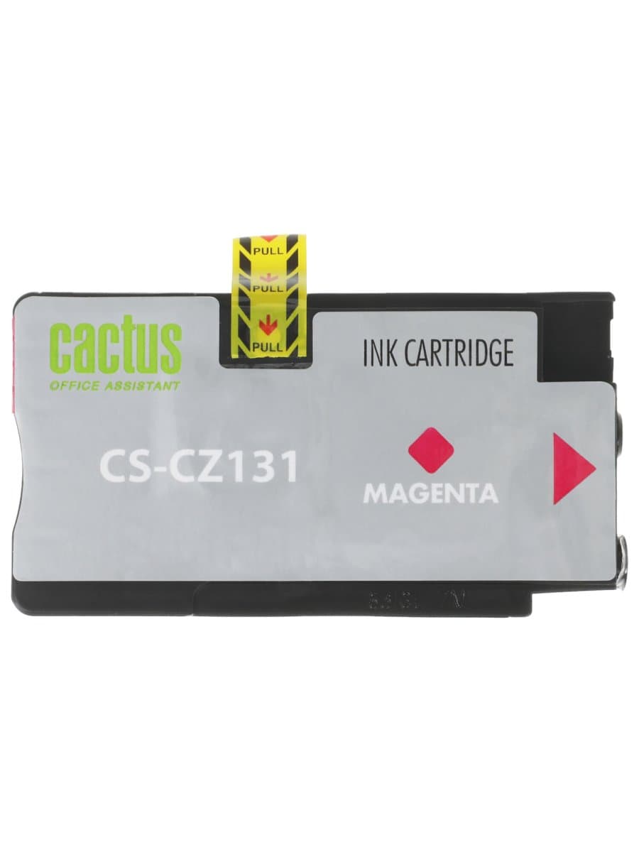 Картридж струйный CACTUS (CS-CZ131) для плоттеров HP DesignJet T120/T520, пурпурный