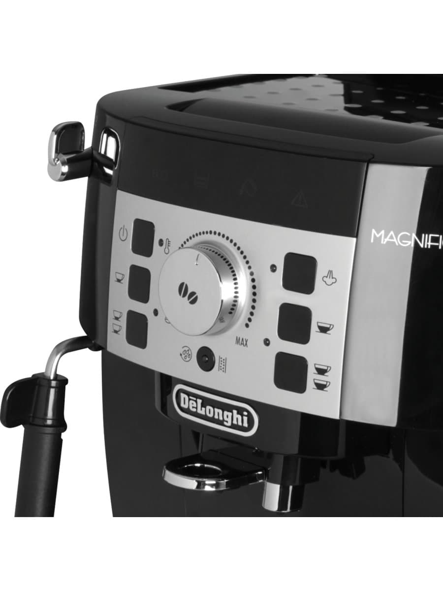 Кофемашина DELONGHI Magnifica S ECAM 22.110.B, 1450 Вт, объем 1,8 л, ручной капучинатор, черная, EСAM 22.110.B