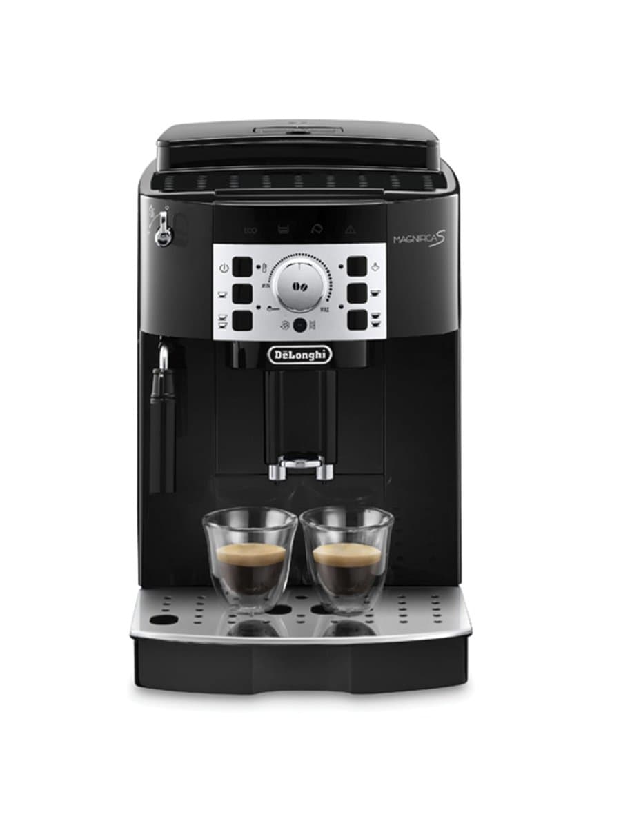 Кофемашина DELONGHI Magnifica S ECAM 22.110.B, 1450 Вт, объем 1,8 л, ручной капучинатор, черная, EСAM 22.110.B