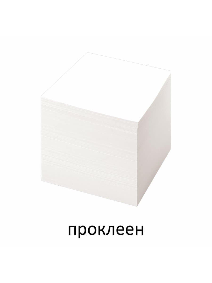 Блок для записей проклеенный, 8х8х8 см, плотность 65 г/м2, белизна 90-92%, STAFF, 120382
