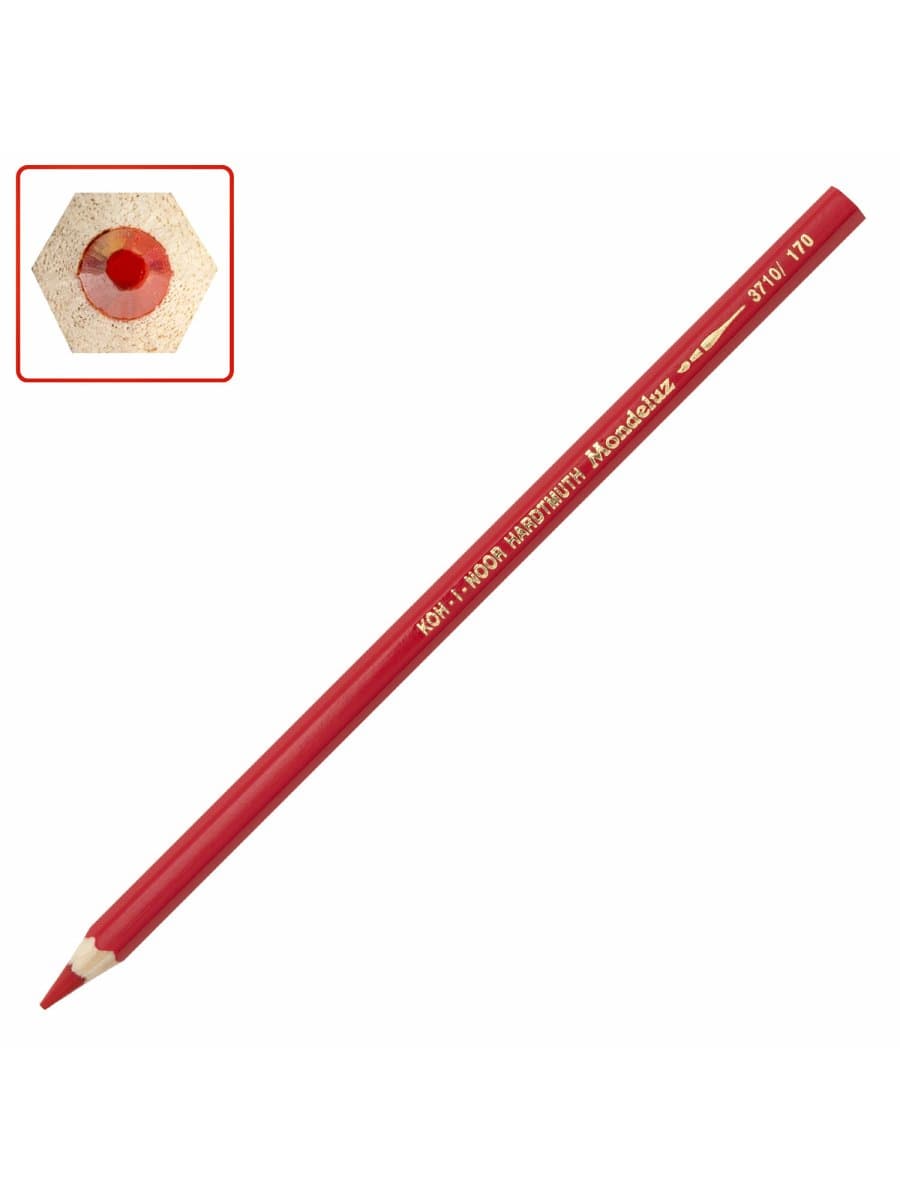Карандаши цветные акварельные художественные KOH-I-NOOR "Mondeluz", 24 цвета, 3,8 мм, заточенные, европодвес, 3718024001KSRU