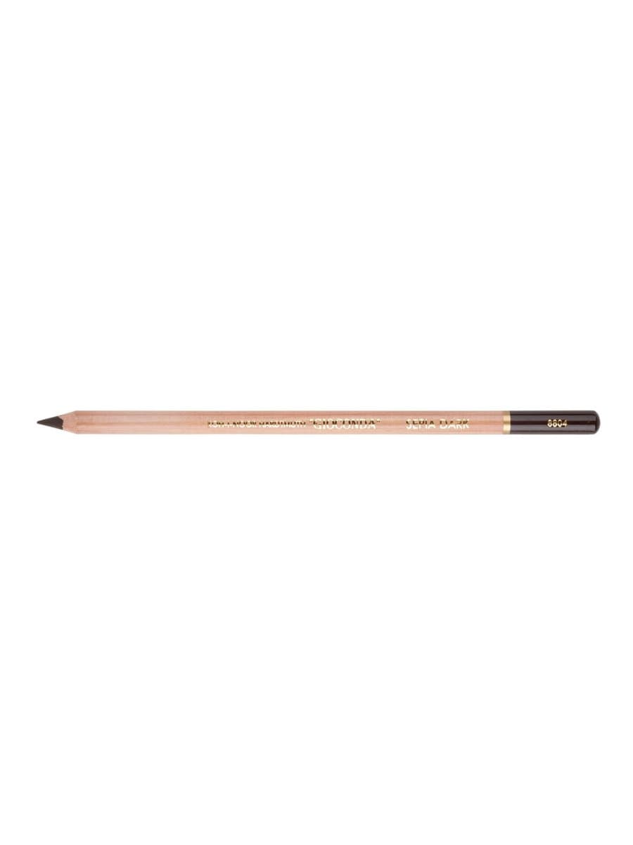 Сепия темная KOH-I-NOOR "Gioconda", 1 штука, в карандаше, 8804012001KS