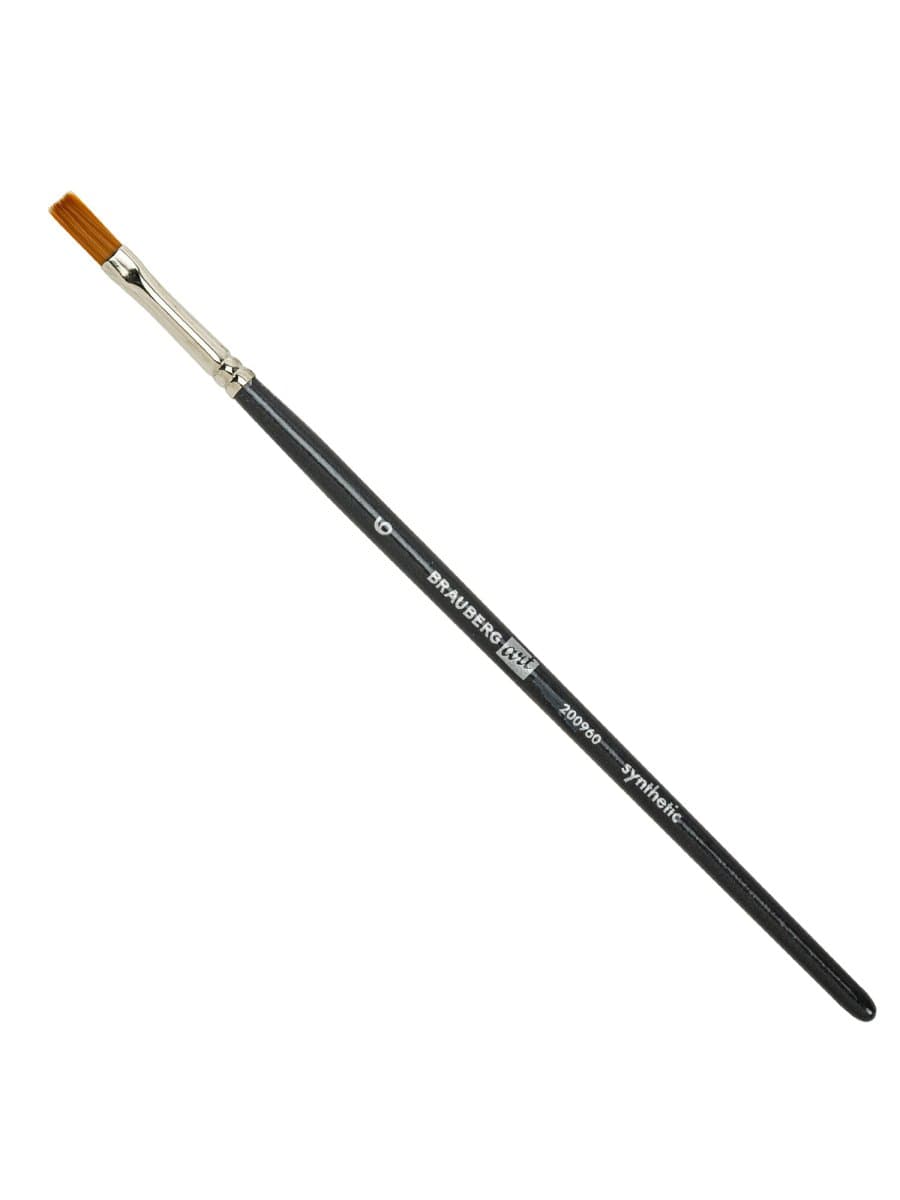 Кисти художественные набор 5 шт., синтетика, BRAUBERG ART CLASSIC, № 1-12, 200960