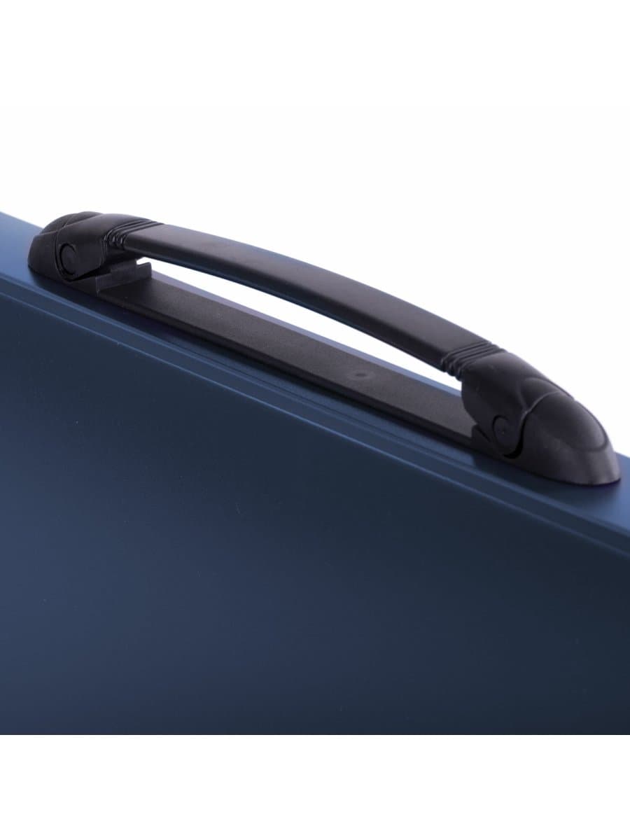 Папка-портфель пластиковая BRAUBERG "Energy" А4 (330х256х32 мм), 7 отделений, синяя, 222572