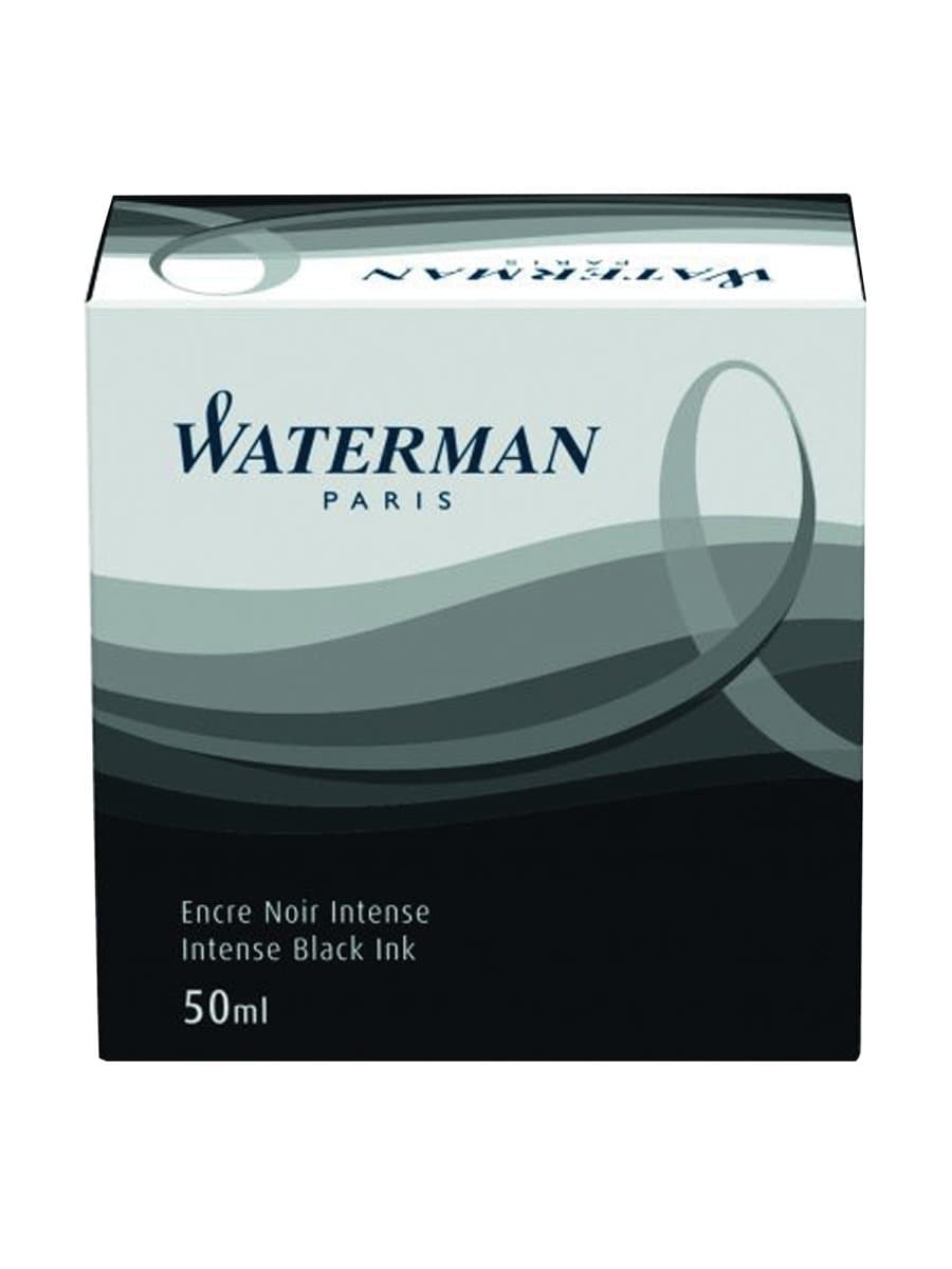 Чернила WATERMAN (Франция), 50 мл, S0110710, черные