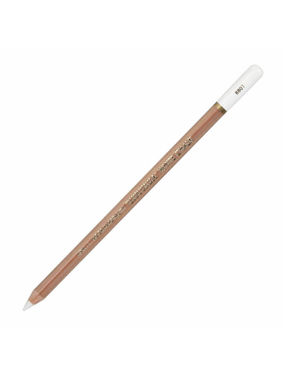 Карандаш меловой KOH-I-NOOR, 1 шт., "Gioconda", белый, 8801001001KS