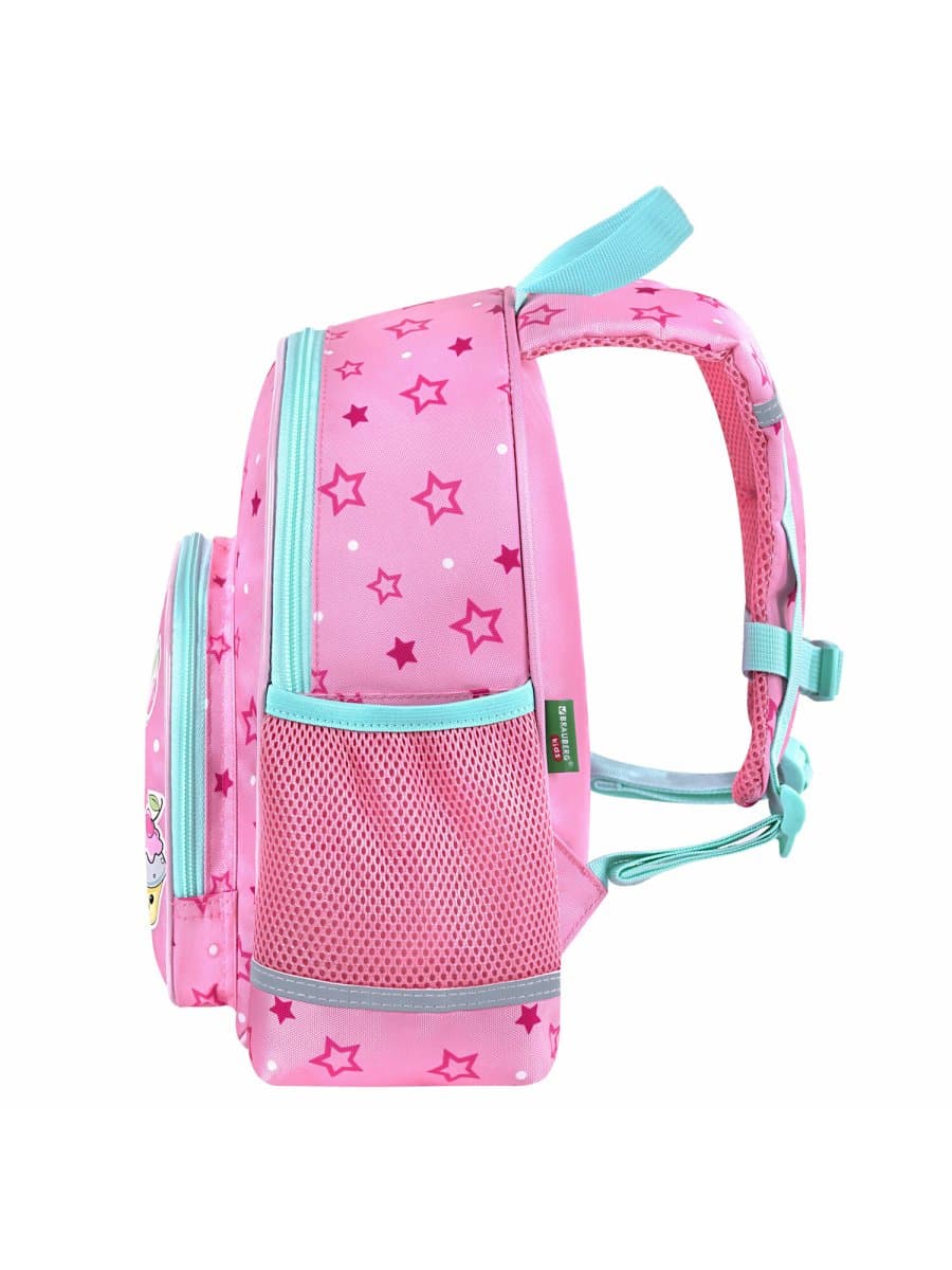 Рюкзак BRAUBERG KIDS PLAY детский, 1 отделение, 3 кармана, "Мечты единорога", 29х23х12 см, 272052