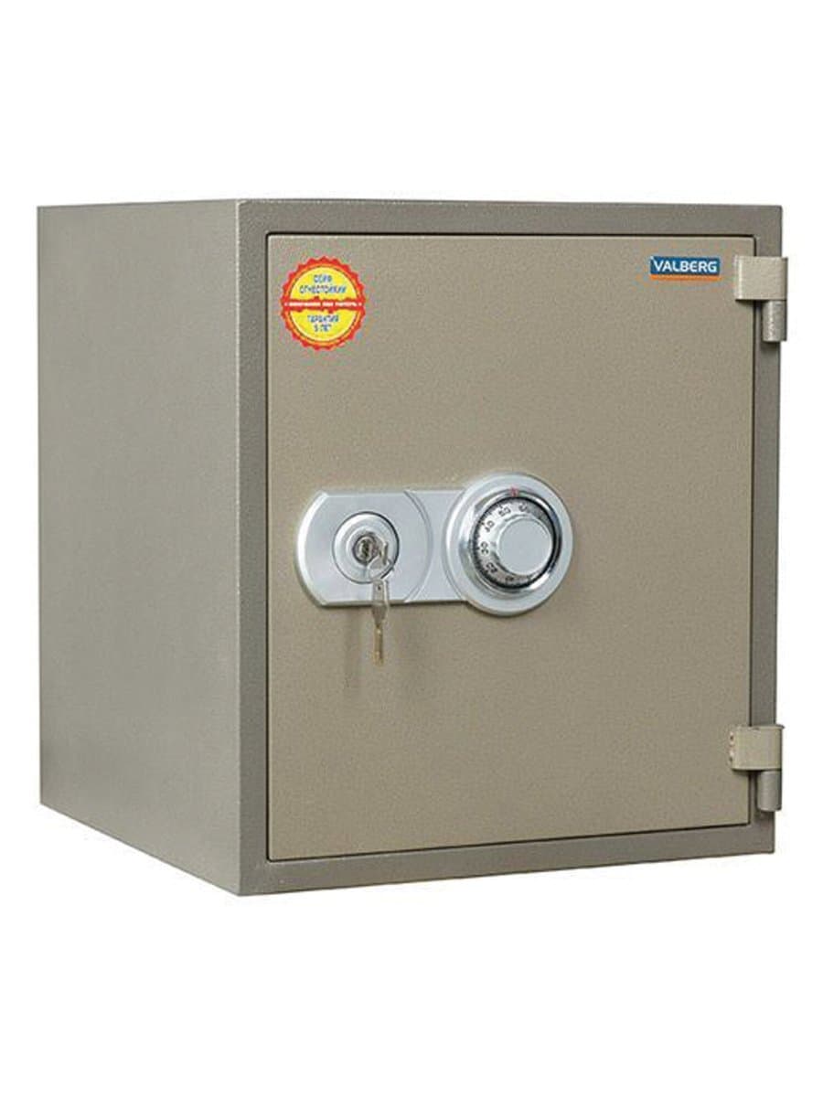 Сейф огнестойкий VALBERG "FRS-51 CL", 490х430х430 мм, 50 кг, фиксированный код + ключ