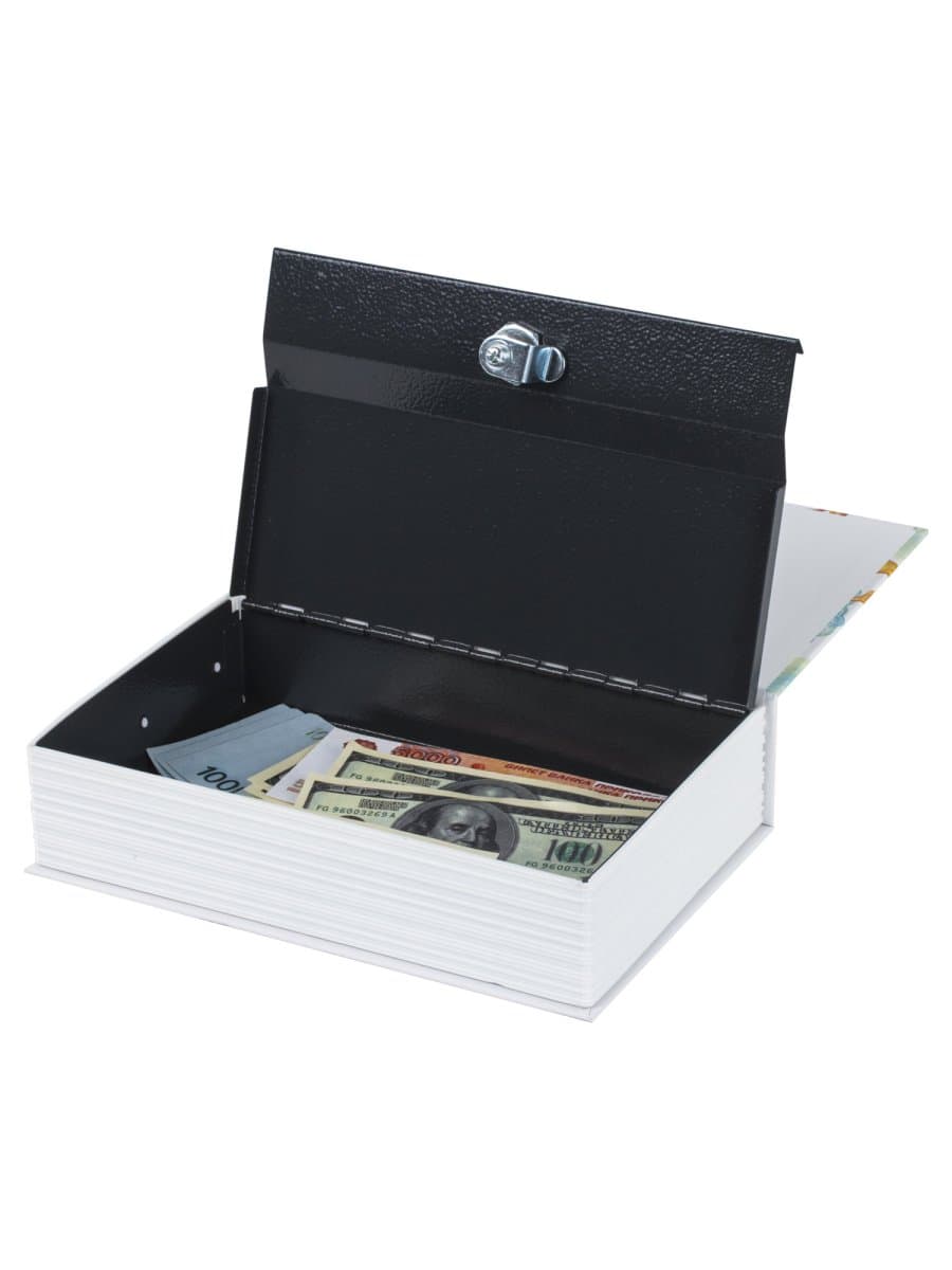 Сейф-книга "Сказки народов мира", 55х155х240 мм, ключевой замок, BRAUBERG, 291054