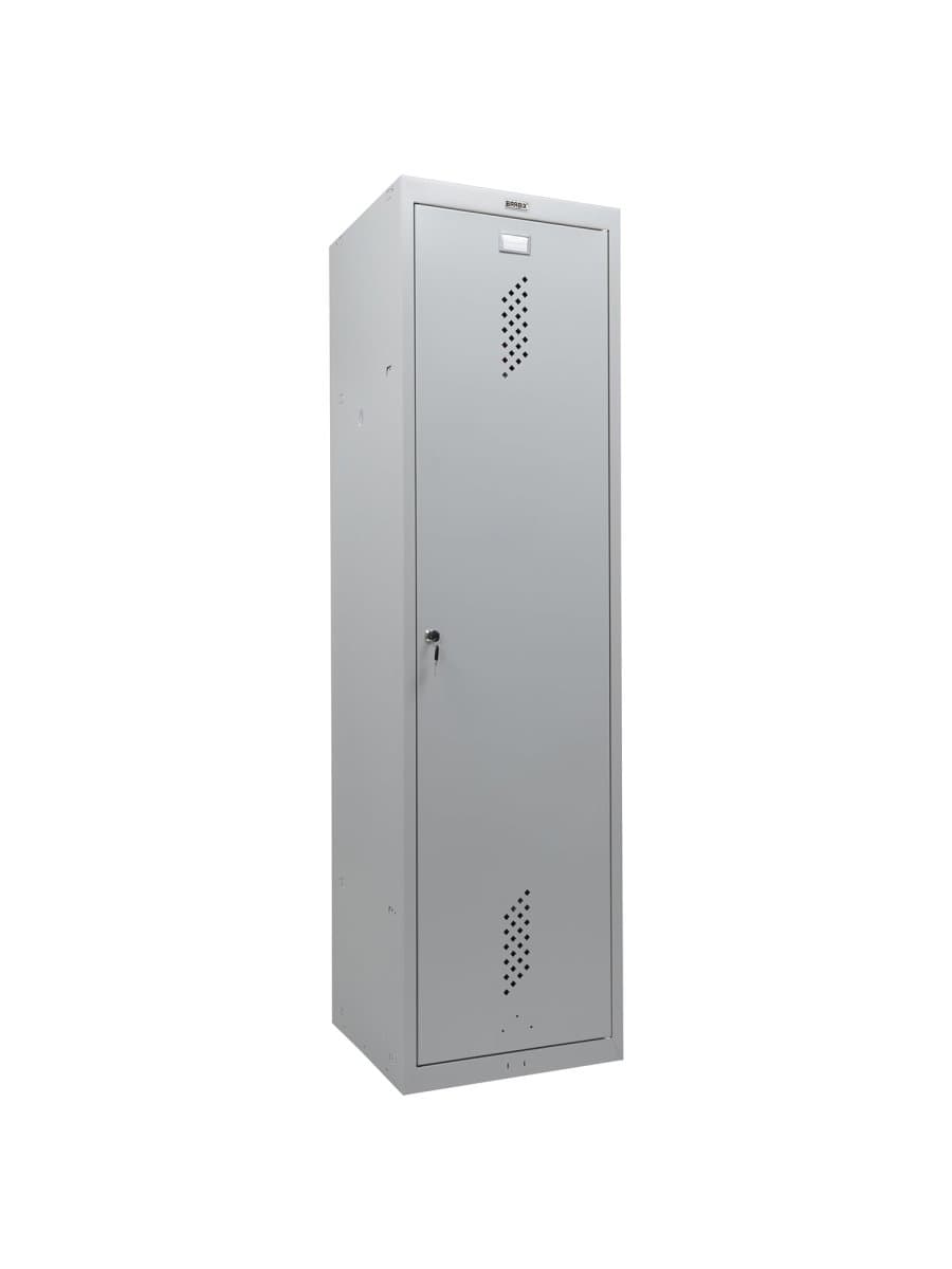 Шкаф металлический для одежды BRABIX "LK 11-50", УСИЛЕННЫЙ, 2 отделения, 1830х500х500 мм, 22 кг, 291132, S230BR404102