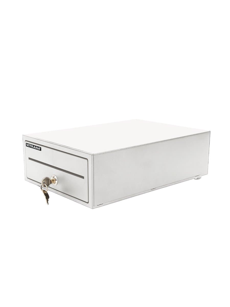 Ящик денежный механический SB-208-W, 205x300x90 мм, БЕЛЫЙ, VITRANA (ВИТРАНА), 291402