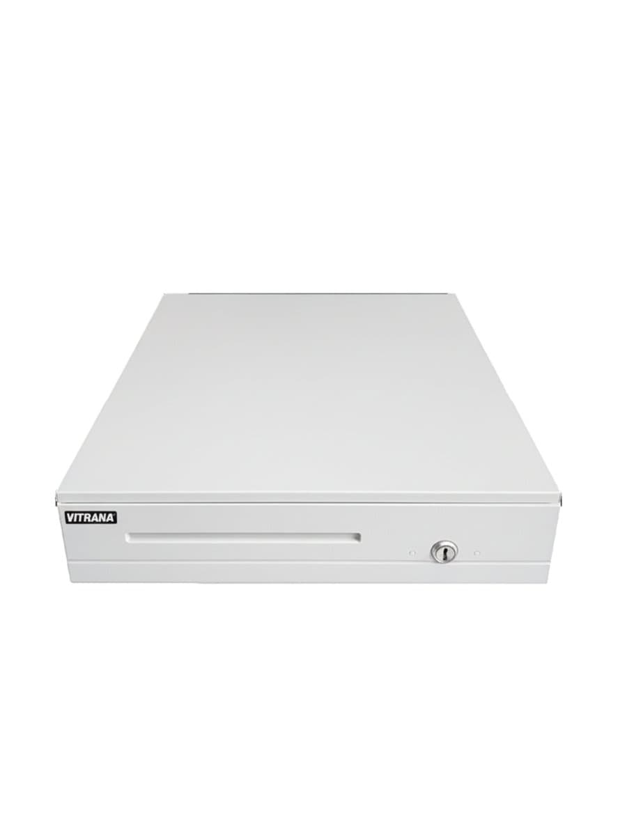 Ящик денежный механический SB-405-W, 405x420x92 мм, БЕЛЫЙ, VITRANA (ВИТРАНА), 291408
