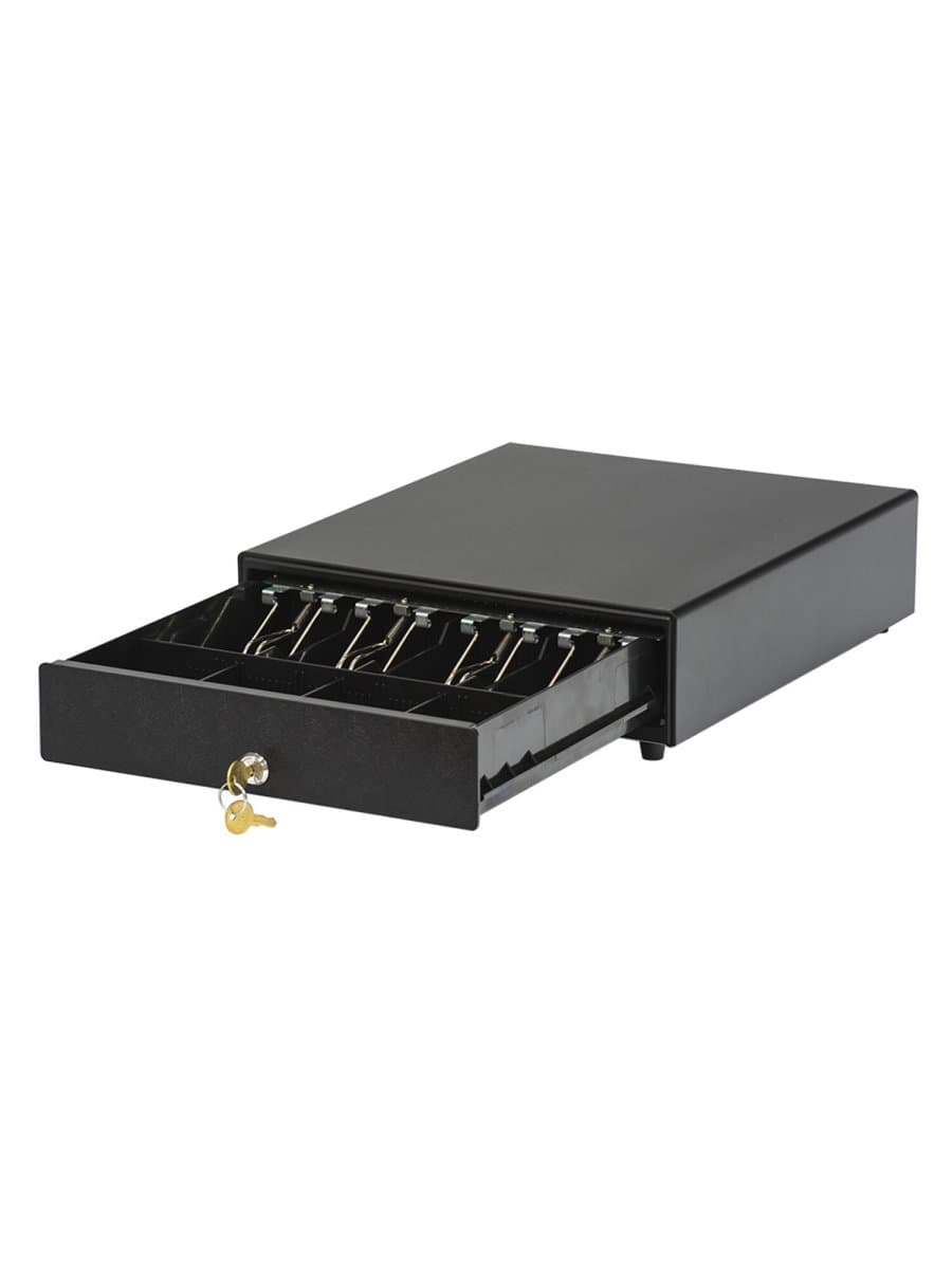 Ящик денежный электромеханический АТОЛ CD-330-B (ККМ Атол), 330х380х90 мм, черный, 38709