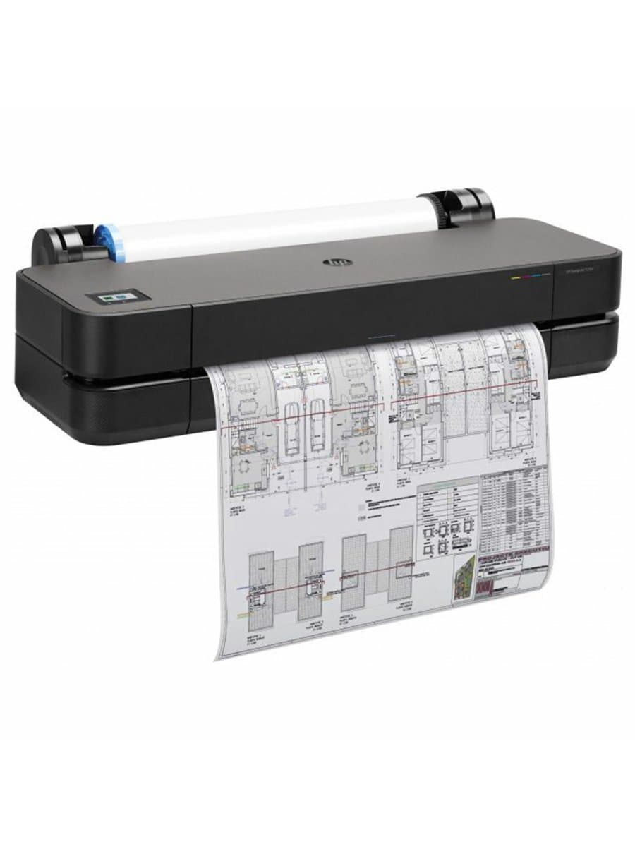 Плоттер HP DesignJet T230 24" А1, Wi-Fi, сетевая карта, без подставки, 5HB07A