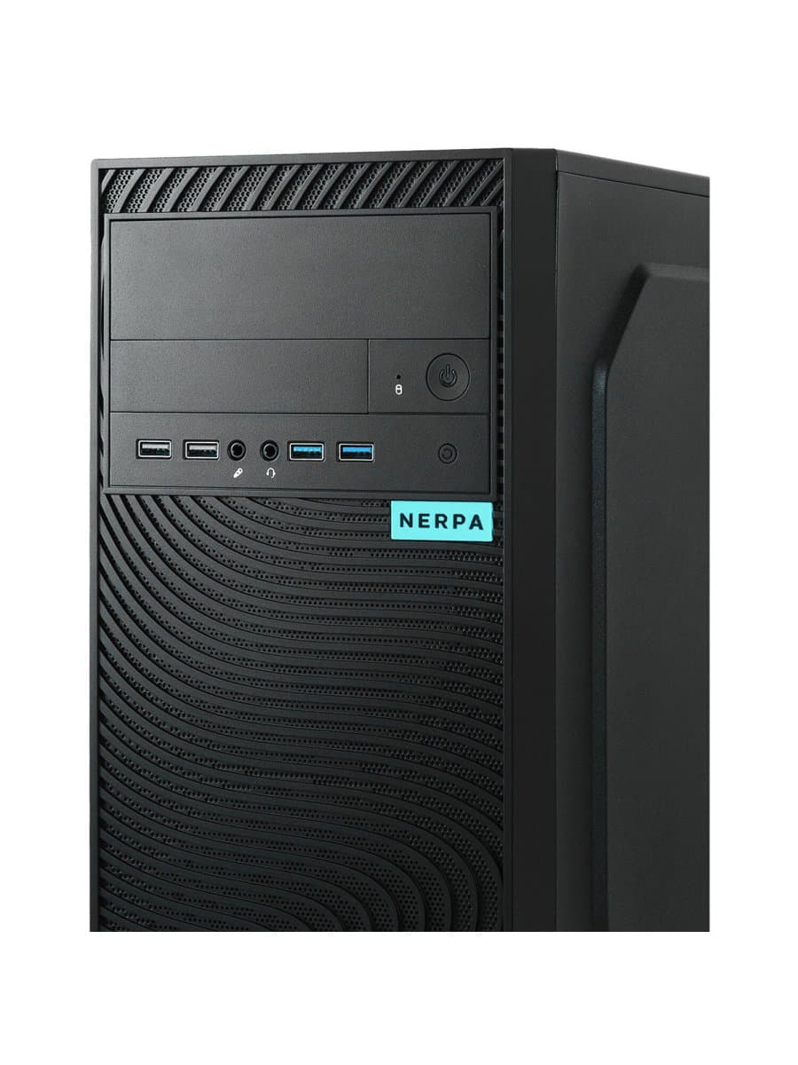 Системный блок NERPA INTEL Core i5-14400 2,5 ГГц / 32 Gb DDR5 / 1 Tb SSD / No OS / черный