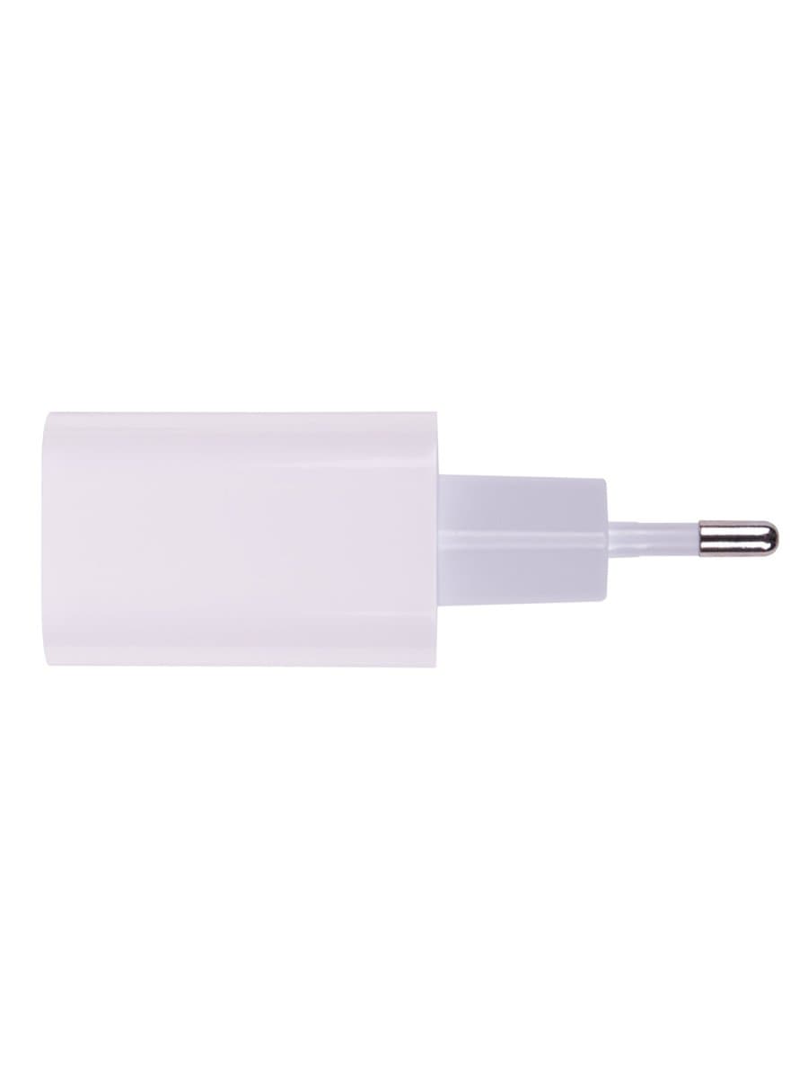 Зарядное устройство быстрое сетевое (220 В) SONNEN, Type-C PD 20 Вт, 3 A, белое, 455507