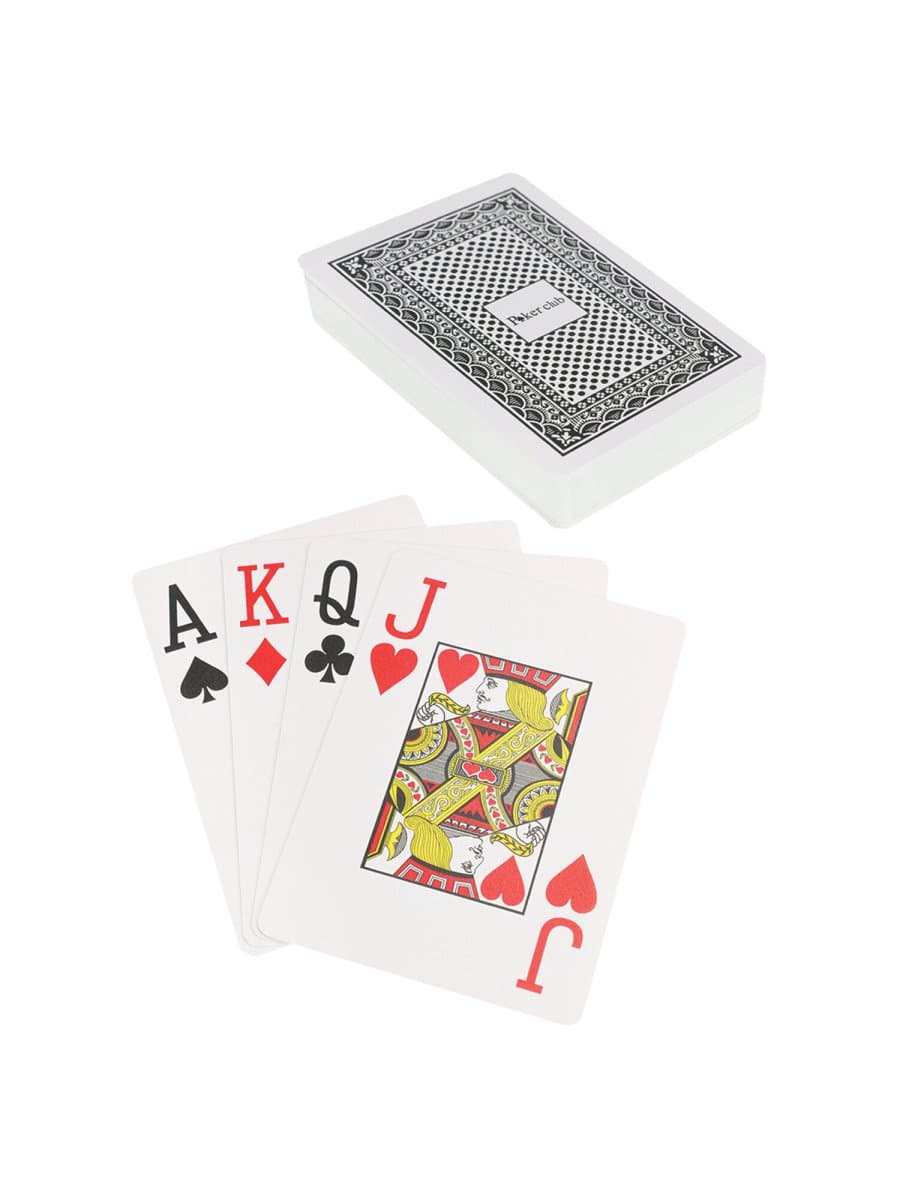 Карты игральные пластиковые "Poker club", ассорти, 54 шт., 8,7 х 6,3 см, 25 мкм, ИН-9121, ИН-9130, ИН-4382