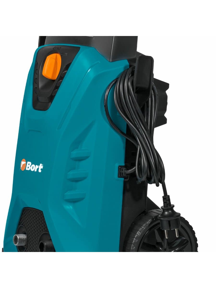 Минимойка BORT BHR-2000M-PRO, мощность 2 кВт, давление 150 бар, шланг 8 м, 93416411