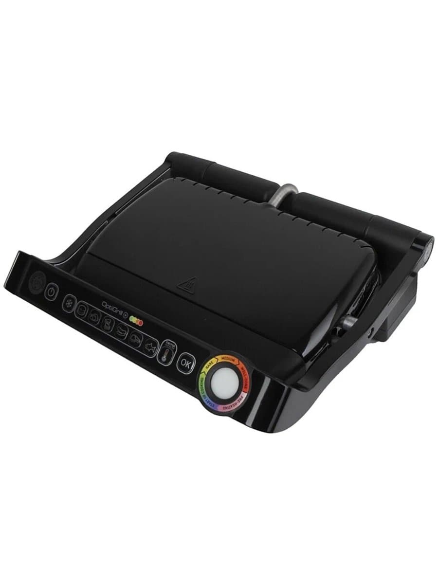 Электрогриль TEFAL GC714834, 2000 Вт, съемные панели, регулировка температуры, черный, 7211002749