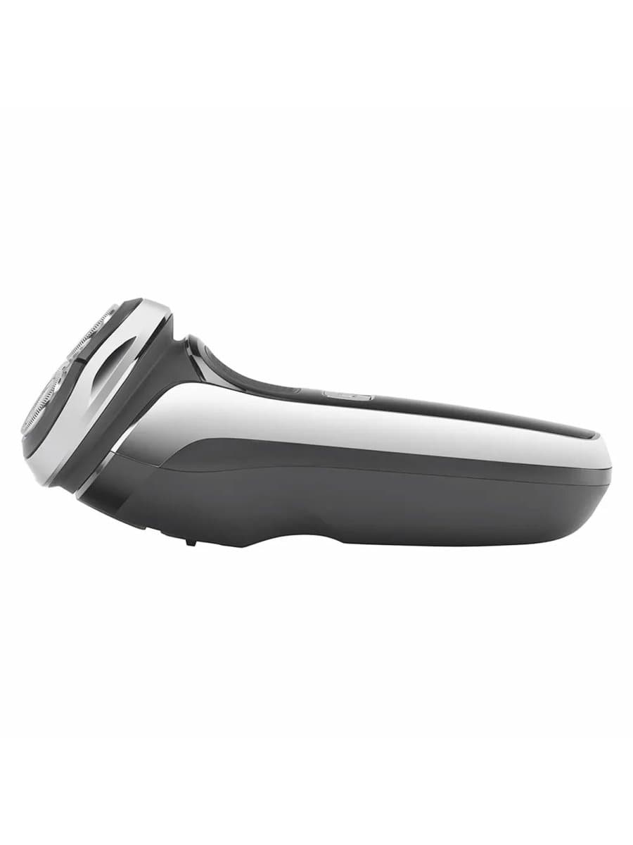 Электробритва POLARIS PMR 0305R PRO 5, 3 головки, аккумулятор, сухое и влажное бритье, черная, 51919