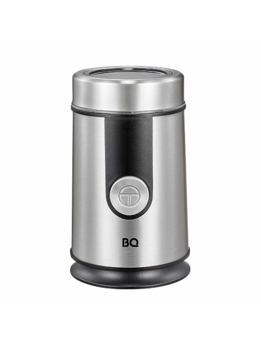 Кофемолка BQ (БИ-КЬЮ) CG1000, мощность 300 Вт, вместимость 50 г, стальная, 86189611