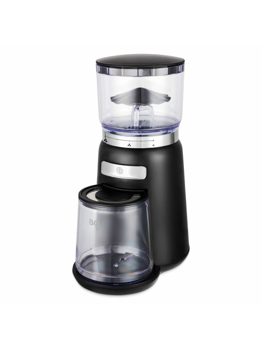 Кофемолка BQ (БИ-КЬЮ) CG2001, мощность 120 Вт, вместимость 210 г, 20 степеней помола, черная, 86199010