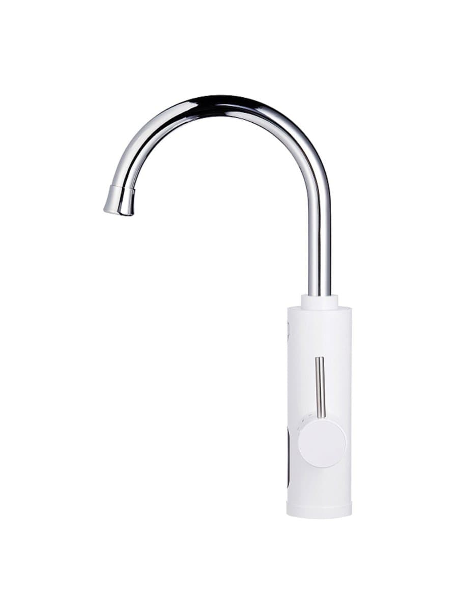 Водонагреватель проточный электрический ROYAL THERMO QuickTap, 3,3 кВт, 1,48 л/м, кран, белый, НС-1588900