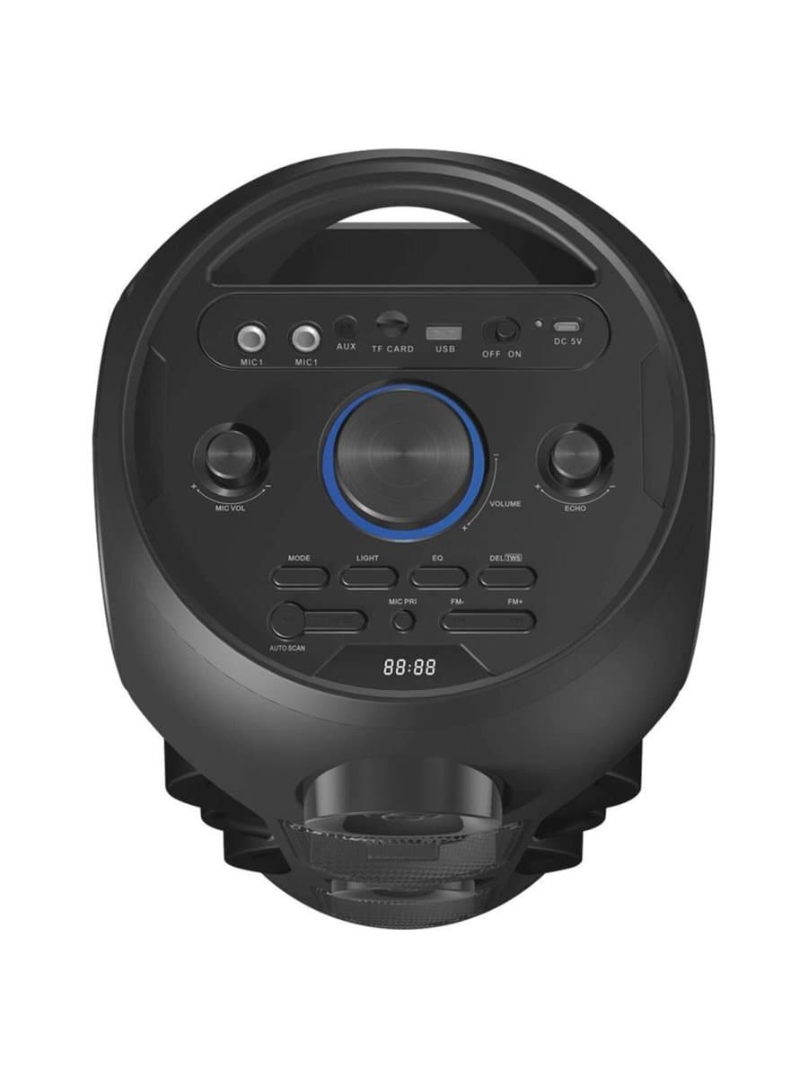 Колонка портативная DEFENDER G78, 2.0, 70 Вт, Bluetooth, FM-тюнер, microSD, чёрная, 65178
