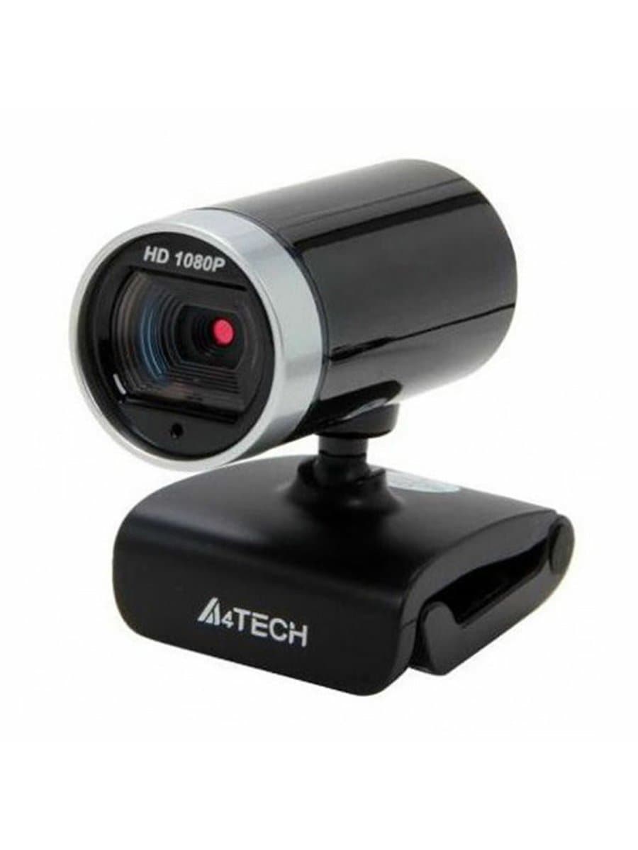 Веб-камера A4TECH PK-910H, 2 Мп, микрофон, USB 2.0, регулируемый крепеж, черная, 695255