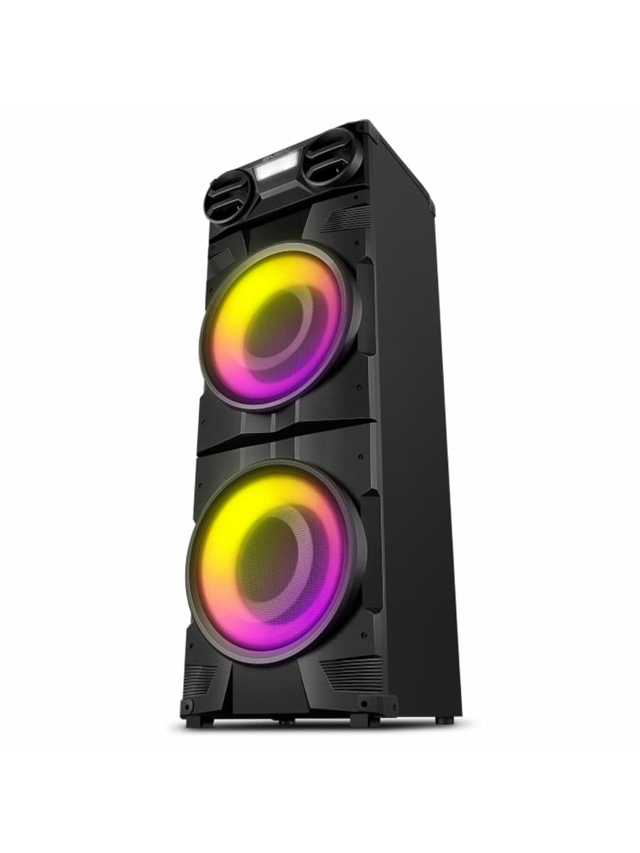 Колонка портативная SVEN PS-1900, 1000 Вт, TWS, Bluetooth, FM, USB, LED-дисплей, черная, SV-022037