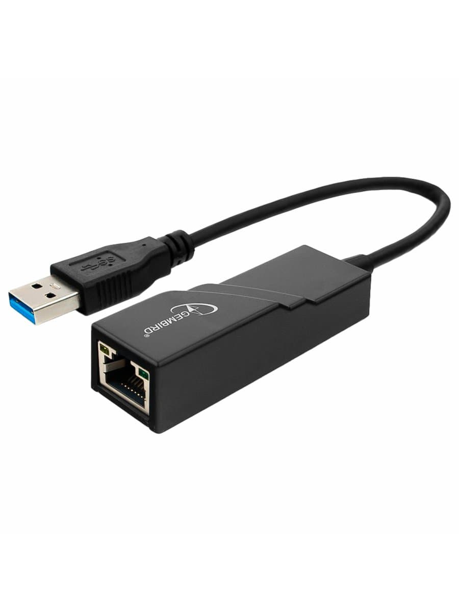Сетевой адаптер Ethernet GEMBIRD USB 3.0 – Gigabit Ethernet adapter, RTL8153, NIC-U3