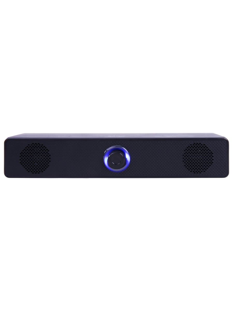 Колонка-саундбар KAIGO (КАЙГО) GE-1002, 6 Вт, AUX, USB, черная, 514223