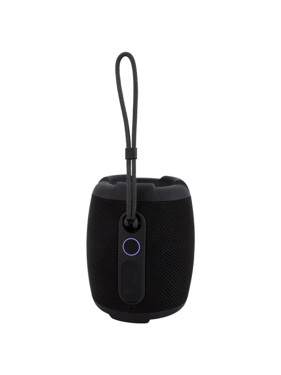Колонка портативная влагозащищенная KAIGO (КАЙГО) BT10T, 10 Вт, Bluetooth, USB, Micro SD, AUX, RGB, TWS, IPX7, черная, 514224