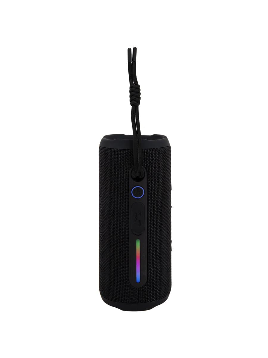 Колонка портативная влагозащищенная KAIGO (КАЙГО) BT30T, 30 Вт, Bluetooth, USB, Micro SD, AUX, RGB, TWS, IPX7, черная, 514226