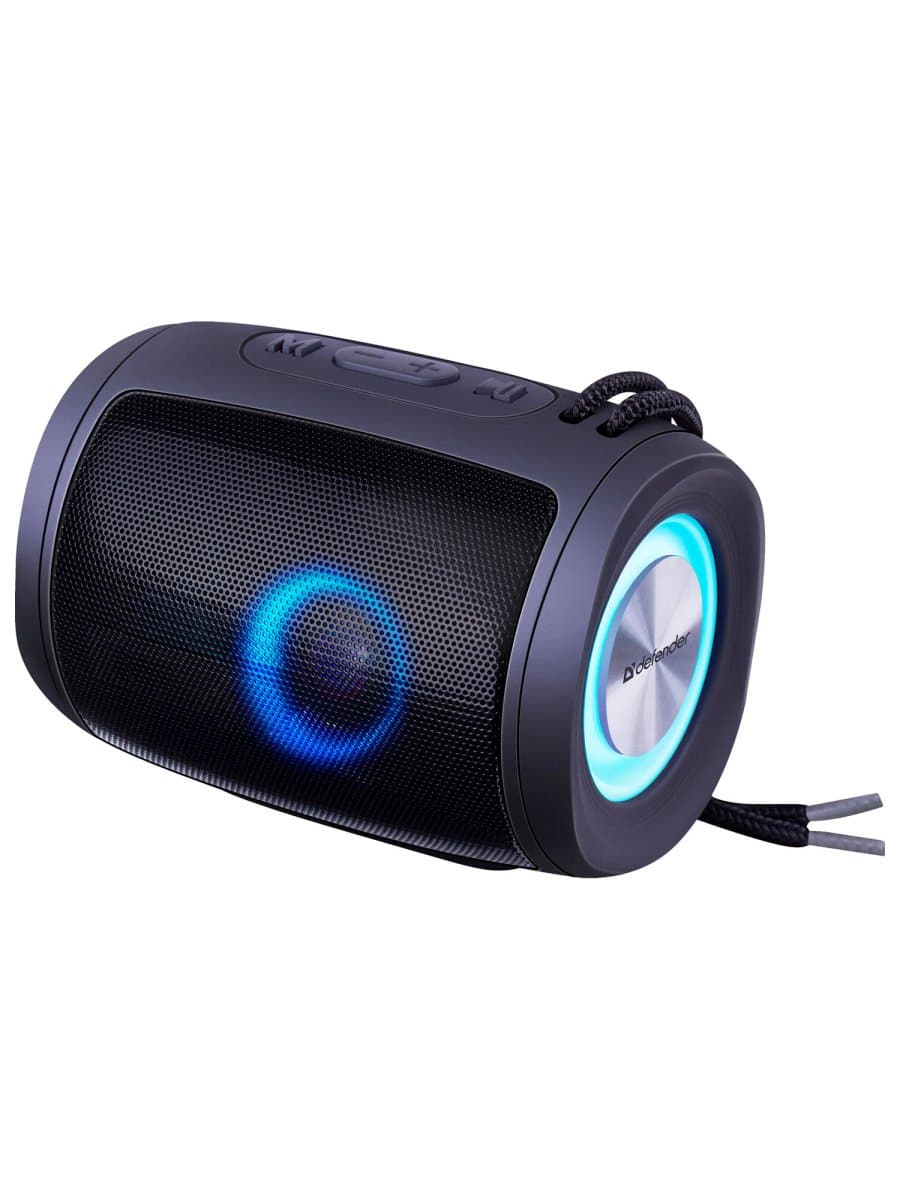 Колонка портативная DEFENDER Enjoy S200, 2.0, 5 Вт, Bluetooth, FM-тюнер, USB, microSD, 1200 мАч, 65200