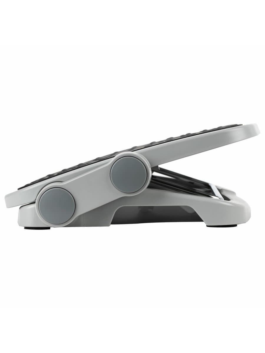 Подставка для ног BRAUBERG, офисная, 45х35 см, 2 положения, серая, 530363