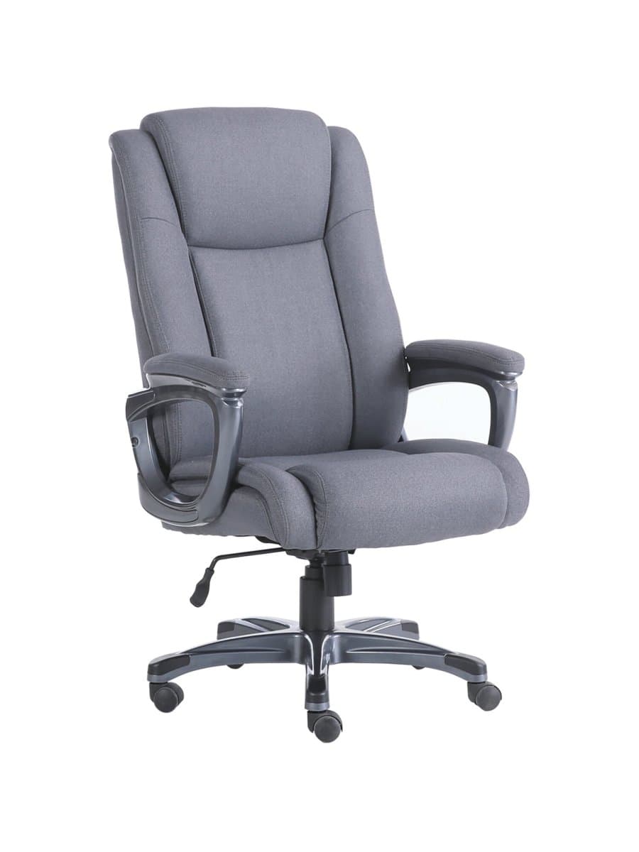 Кресло офисное BRABIX PREMIUM "Solid HD-005", нагрузка до 180 кг, ткань, серое, 531823