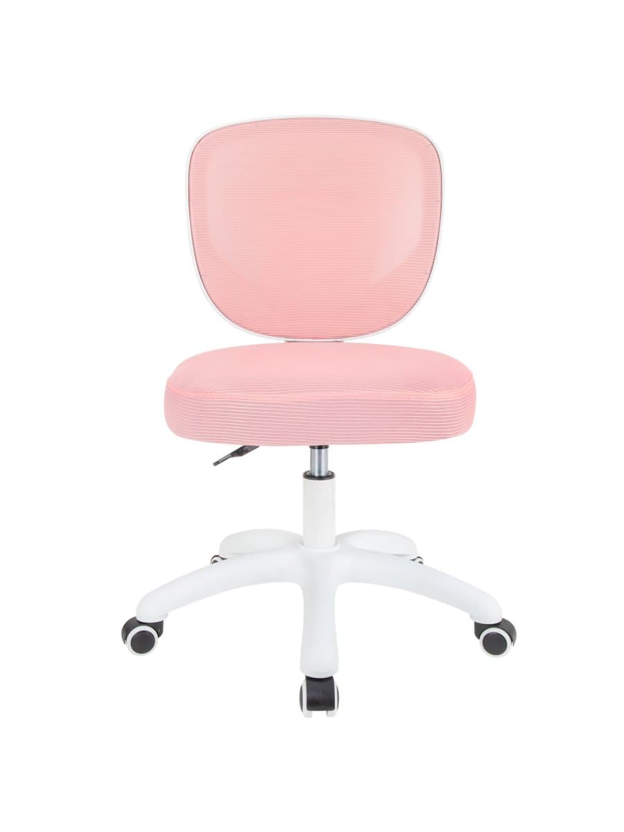 Кресло детское BRABIX KIDS "MG-230", без подлокотников, сетка/ткань TW, розовое, 533319