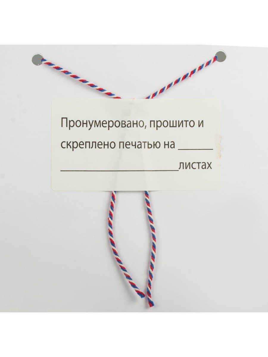 Нить хлопчатобумажная для прошивки документов, ТРИКОЛОР, диаметр 1,6 мм, длина 120 м, в диспенсере, BRAUBERG, 601813