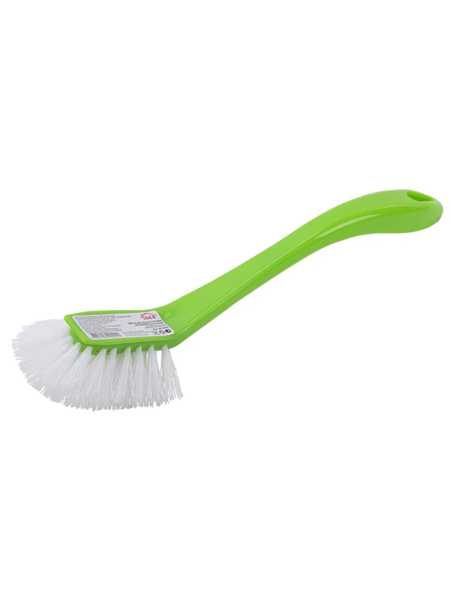 Щетка для мытья посуды "Колибри", 8х4х26 см, цвет ассорти, IDEA, М 5202