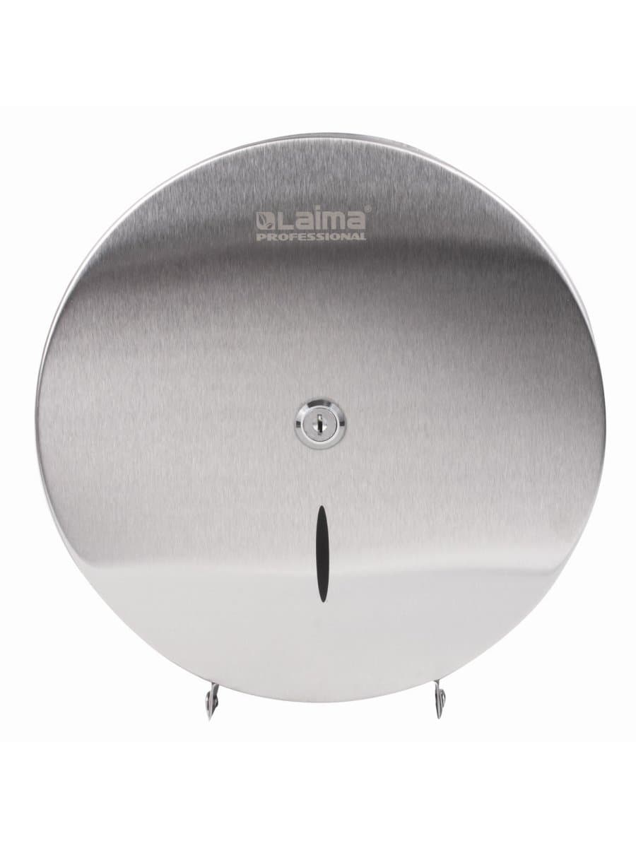 Диспенсер для туалетной бумаги LAIMA PROFESSIONAL INOX, (Система T2) малый, нержавеющая сталь, матовый, 605698