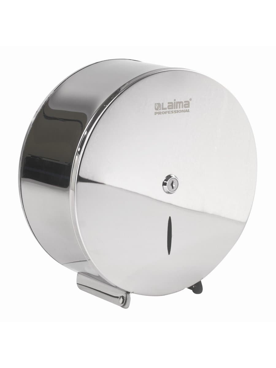 Диспенсер для туалетной бумаги LAIMA PROFESSIONAL INOX, (Система T2) малый, нержавеющая сталь, зеркальный, 605699