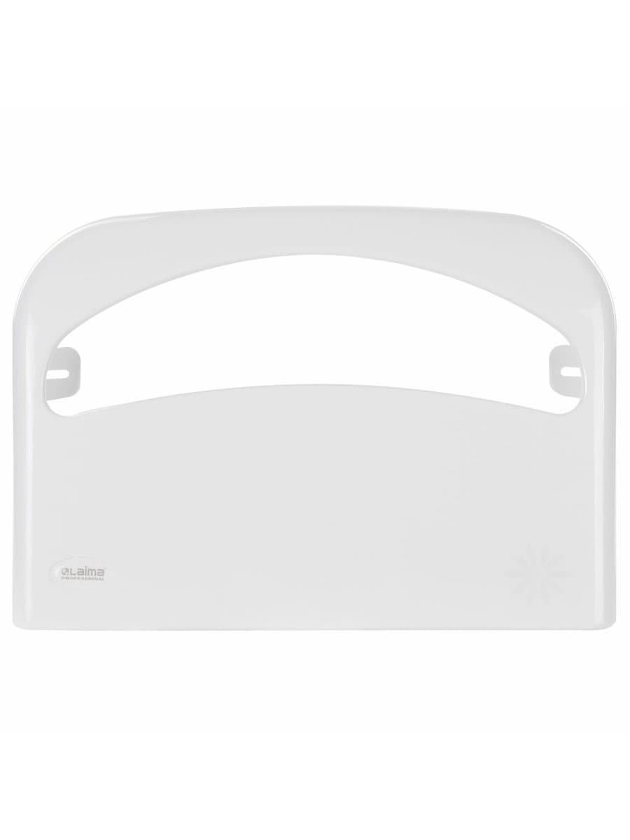 Диспенсер для покрытий на унитаз LAIMA PROFESSIONAL ORIGINAL (V1), 1/2 сложения, белый, ABS-пластик, 605785