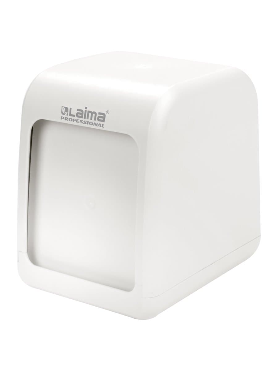 Диспенсер для салфеток LAIMA PROFESSIONAL CLASSIC (Система N2), настольный, белый, ABS-пластик, 606679