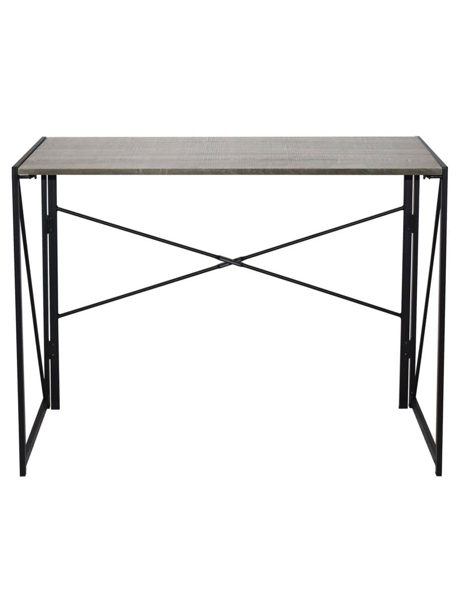 Стол на металлокаркасе BRABIX "LOFT CD-002", 1000х500х750 мм, складной, цвет дуб антик, 641213