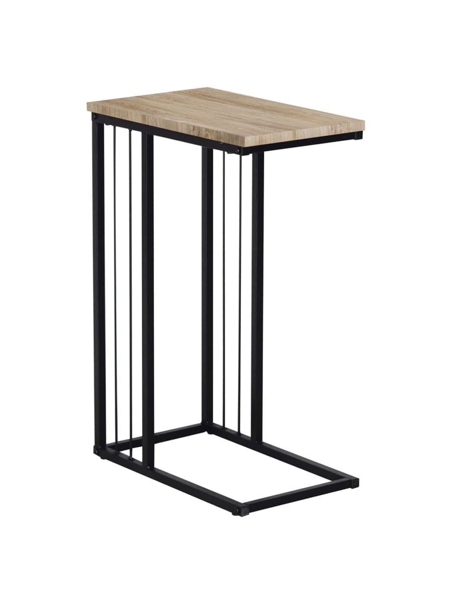 Стол журнальный на металлокаркасе BRABIX "LOFT CT-002", 450х250х630 мм, цвет дуб натуральный, 641862